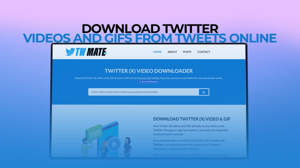 Download Twitter Videos and GIFs from Tweets Online