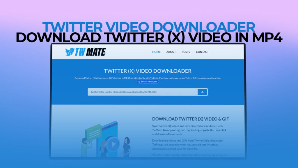 Twitter Video Downloader - Download Twitter (X) Video in MP4